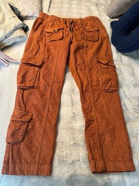 Free People Tahiti Corduroy Cargo pants. NWOT